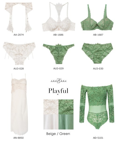 8月8日まで価格★ 未使用❤︎ ANNEBRA アンブラ　キャミソール ガーター付 アンブラ Amour カップ付きショートキャミソール ANNEBRA