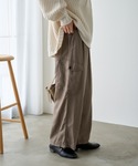 パンツ カーゴパンツ 麻テンセルカーゴパンツ ...の詳細画像2