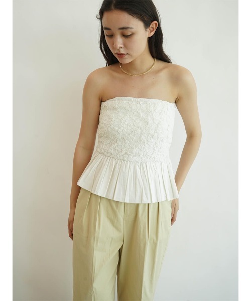 FIKA. Jacquard bustier ブラック FIKA. Jacquard bustier レディース : ZOZOTOWN Yahoo!店 - 通販