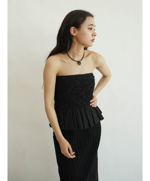 FIKA. Jacquard bustier ブラック FIKA. Jacquard bustier レディース : ZOZOTOWN Yahoo!店 - 通販