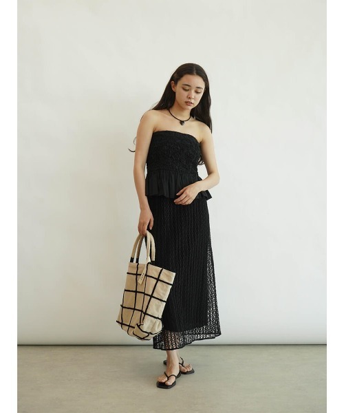 FIKA. Jacquard bustier ブラック FIKA. Jacquard bustier レディース : ZOZOTOWN Yahoo!店 - 通販