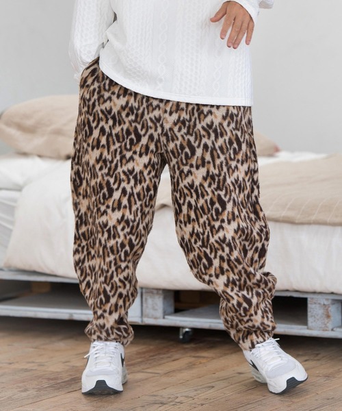 CAMBIO（カンビオ） パンツ mp12635- Leopard Jacquard Pants
