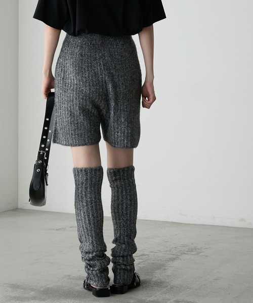forksy.（フォルクシー） パンツ 「forksy.」プレーティングリブニット