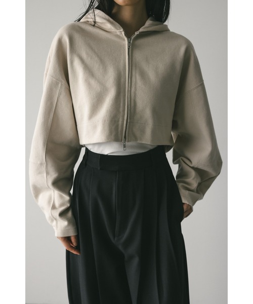 stylemixer クロップドフーディ STYLEMIXER パーカー クロップドフーディー レディース