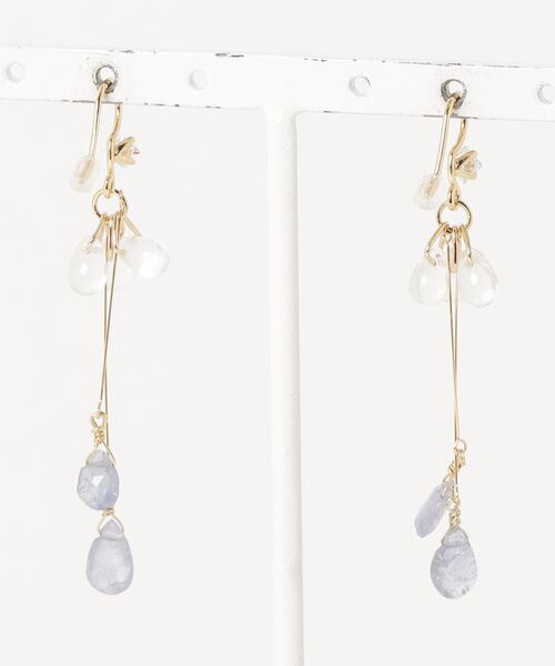 ISS ピアス イズ：クリアストーンピアス2 レディース メンズ