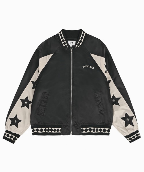 OY ブルゾン アウター 「OY/オーワイ」 STAR LEATHER PATCH STUD