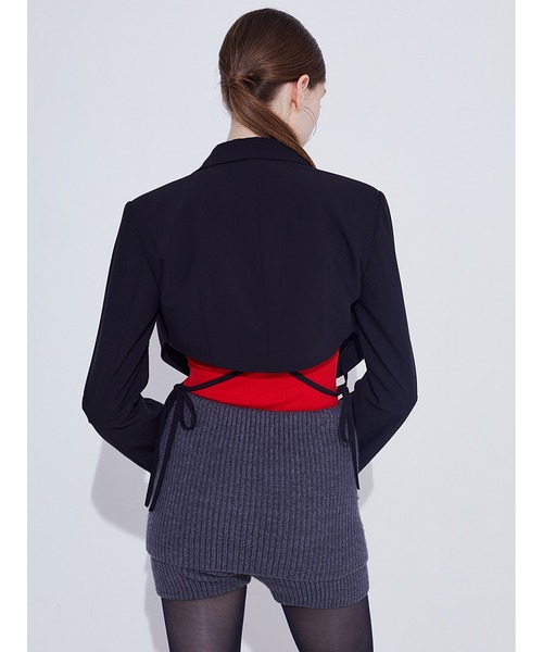SORIN ジャケット テーラードジャケット TR Tropical Curve Hem Jacket 