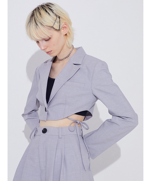 SORIN ジャケット テーラードジャケット TR Tropical Curve Hem Jacket 