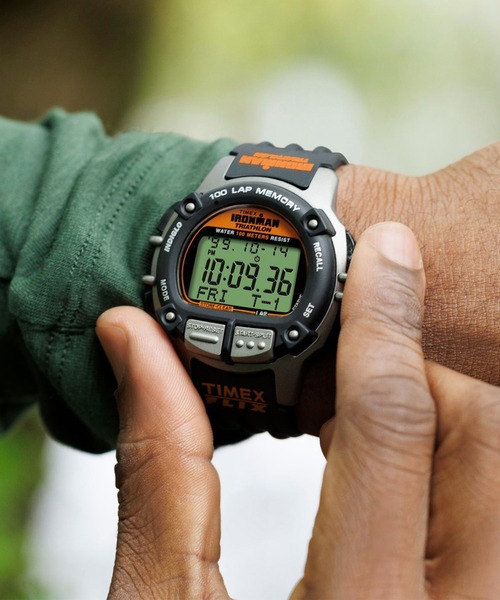 TIMEX TW5M63200VK 腕時計 ブラック アイアンマン フリックス TIMEX タイメックス アイアンマン フリックス 100 TW5M63200