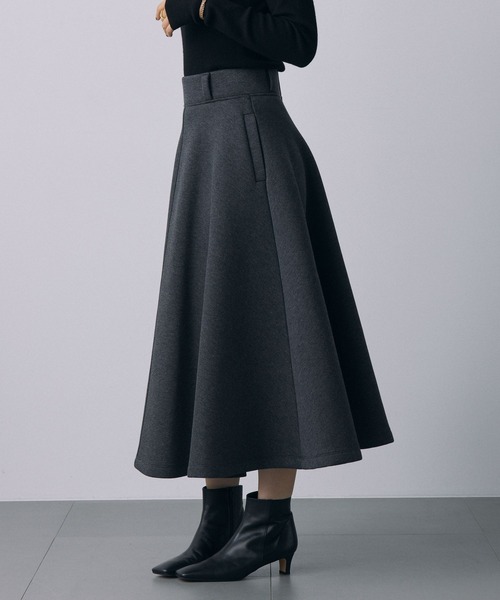 BABYLONE プリーツフレアスカート BABYLONE（バビロン） スカート プリーツフレアスカート : ZOZOTOWN