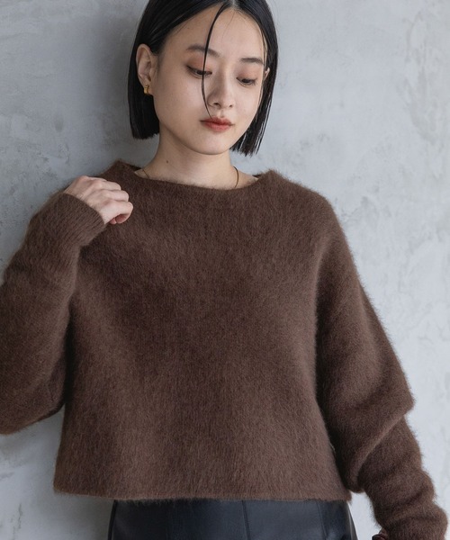 A part by（アパートバイ） ニット セーター CNラクーンコンボート