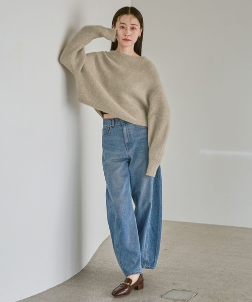 A part by（アパートバイ） ニット セーター CNラクーンコンボート