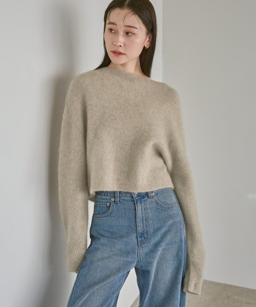 A part by（アパートバイ） ニット セーター CNラクーンコンボート