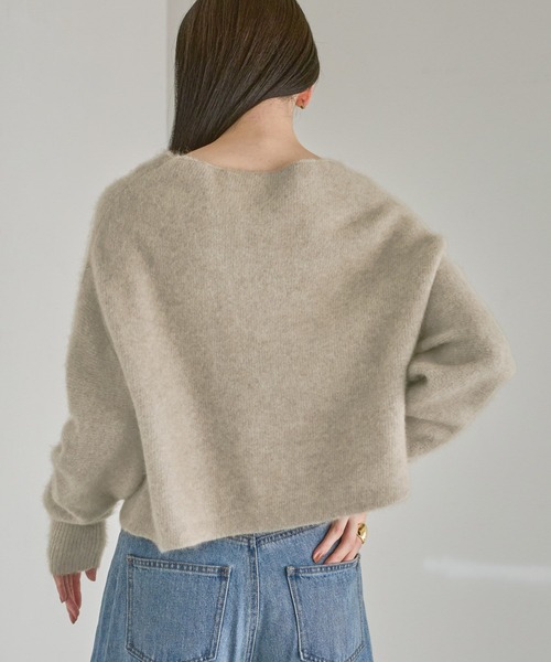 A part by（アパートバイ） ニット セーター CNラクーンコンボート