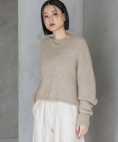 A part by（アパートバイ） ニット セーター CNラクーンコンボート