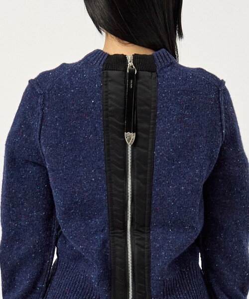 TOGA PULLA MOLE KNIT PULLOVER長袖ニット TOGA PULLA ニット セーター 「TOGA PULLA/トーガプルラ」Wool