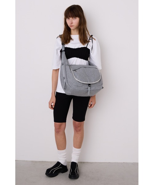 un/neu ショルダーバッグ バッグ 裏毛ボディバッグ / スウェット 