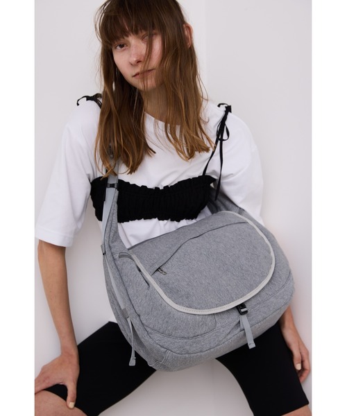 un/neu ショルダーバッグ バッグ 裏毛ボディバッグ / スウェット 