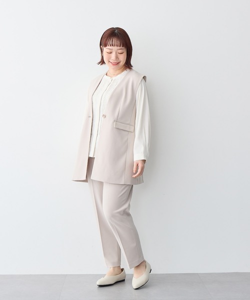 styling/ ボックスラインスーツベスト styling/ ボックスラインスーツベスト
