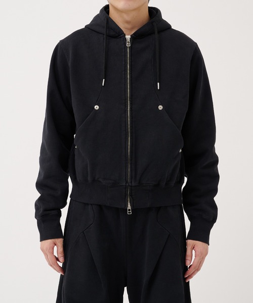 CONZ パーカー ショートジップフーディー メンズ : ZOZOTOWN Yahoo!店