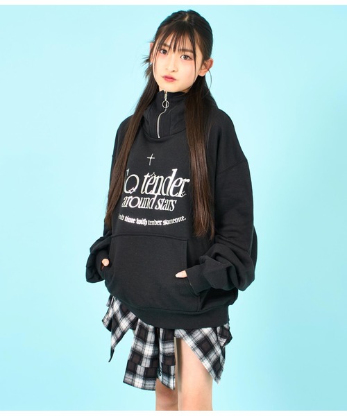 ANAP GiRL（アナップガール） パーカー 「ティーンズライン」ハク