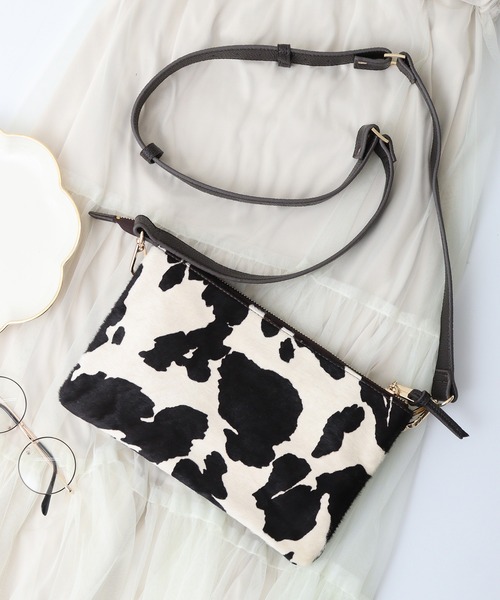 FUNALIVE（ファンアライブ） ショルダーバッグ バッグ Pisoraro ハラコ