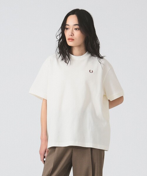 新品　【別注】FRED PERRY / Reluxed Pique Tシャツ FRED PERRY tシャツ 「別注」FRED / Reluxed Pique T-shirt
