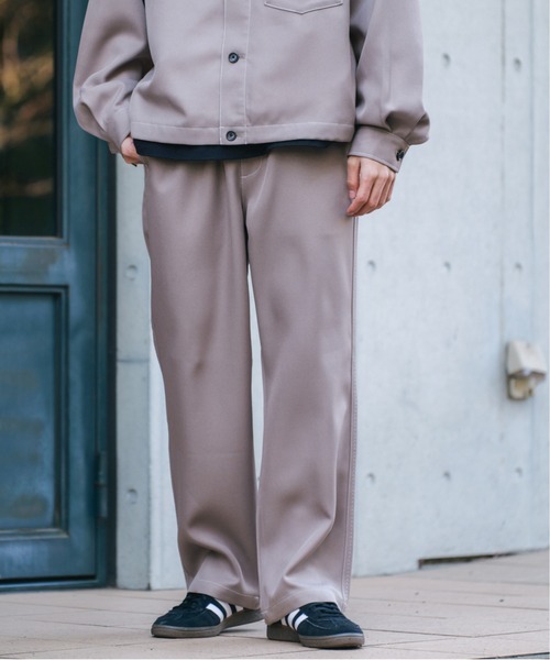 RAGEBLUE スラックス 「セットアップ対応」ステッチイージーワイド