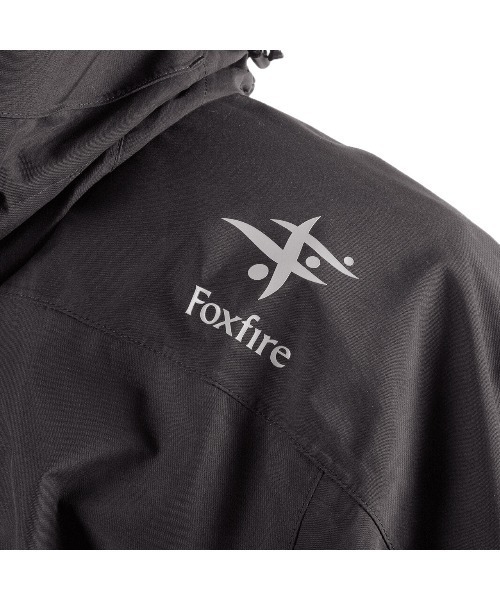 【数回着用のみ美品】フォックスファイヤー　マウンテンパーカー黒Sサイズ Foxfire（フォックスファイヤー） マウンテンパーカー ウインド