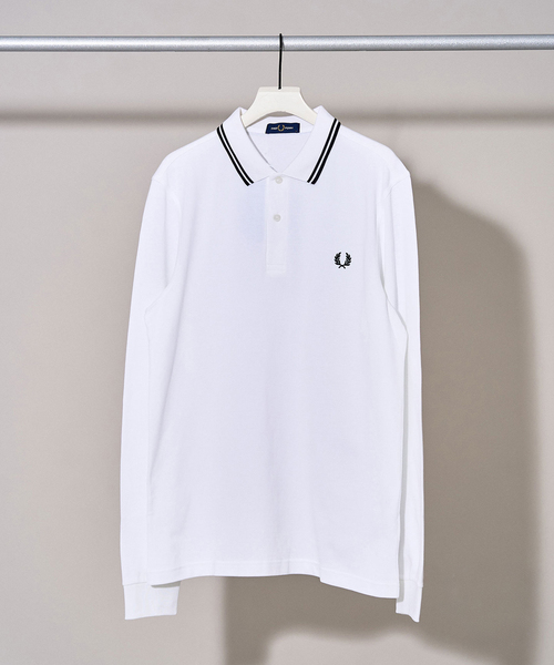 フレッドペリー ホワイトポロシャツ　L フレッドペリー FRED PERRY The Fred Perry Shirt M3600