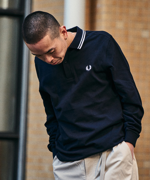 フレッドペリー　ポロシャツ　ネイビー2枚セット フレッドペリー FRED PERRY シャツ ブラウス ザ フレッドペリー