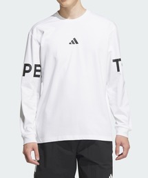 adidas ワーディング ルーズフィット 長袖Tシャツ すぐ届く！ Tシャツ 長袖 ワーディング パック ルーズフィット ヘビー