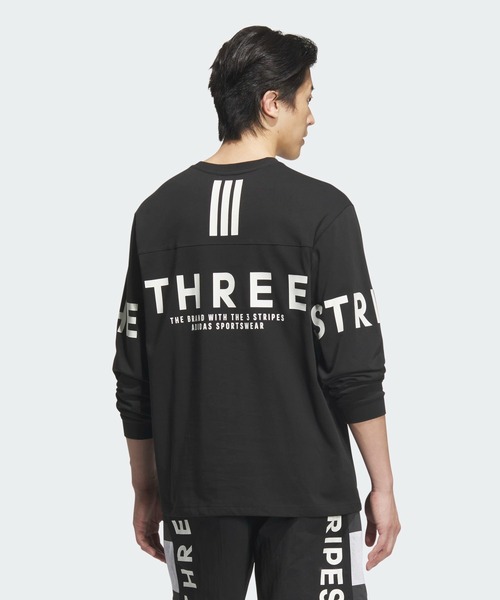 adidas ワーディング シリーズ 長袖Tシャツ すぐ届く！ adidas 長袖Tシャツ メンズ ブランド アディダス スポーツ T