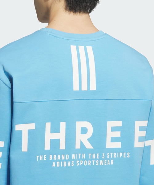adidas ワーディング ルーズフィット 長袖Tシャツ すぐ届く！ adidas tシャツ ワーディング パック ルーズフィット ヘビー