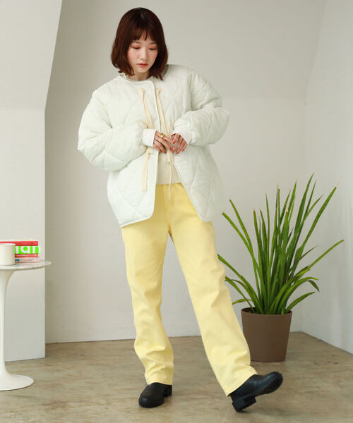 「BeAMS DOT」 ジャケット FREE オリーブ レディース_画像7