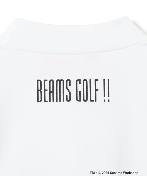 ビームスゴルフ　クッキーモンスター　モックネック BEAMS GOLF tシャツ 「WOMEN」「EXCLUSIVE」ORANGE LABEL