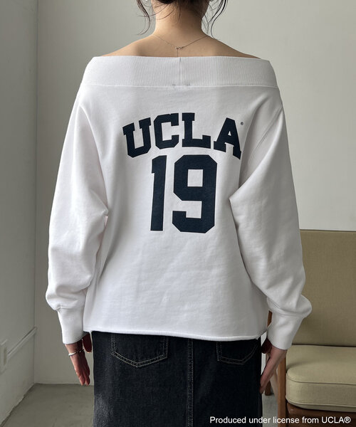 希少❣️GOOD ROCK SPEED 　 UCLA スウェット　ホワイト セール】【GOOD ROCK SPEED/グッドロックスピード】 UCLA