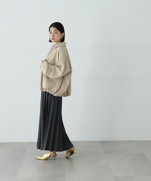 N.Natural Beauty Basic スカート ロングプリーツスカート