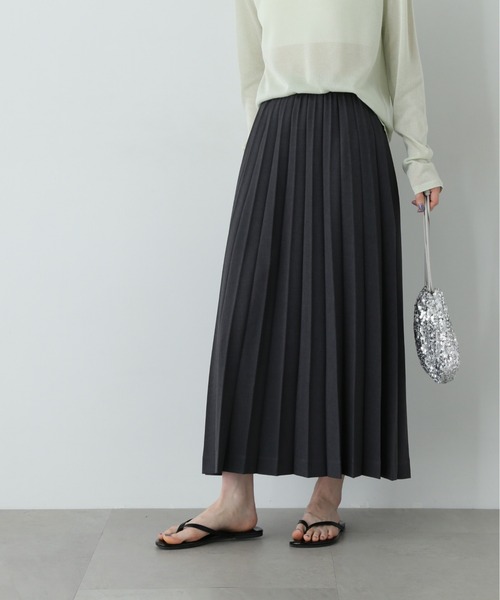 N.Natural Beauty Basic スカート ロングプリーツスカート