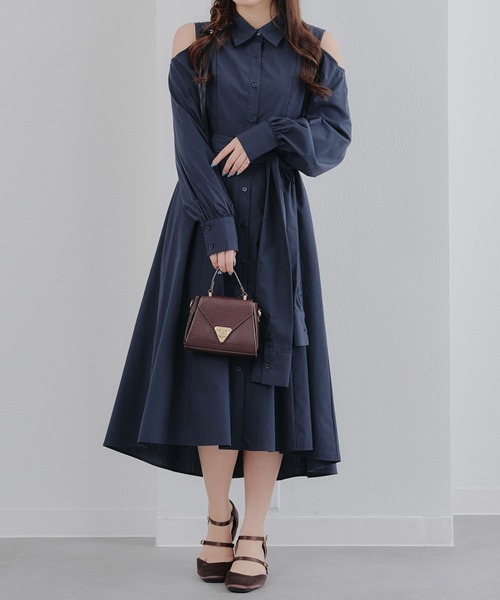 ANOTHER BRANCH OLIVE des ワンピース 「春のあざと見え」腰巻き