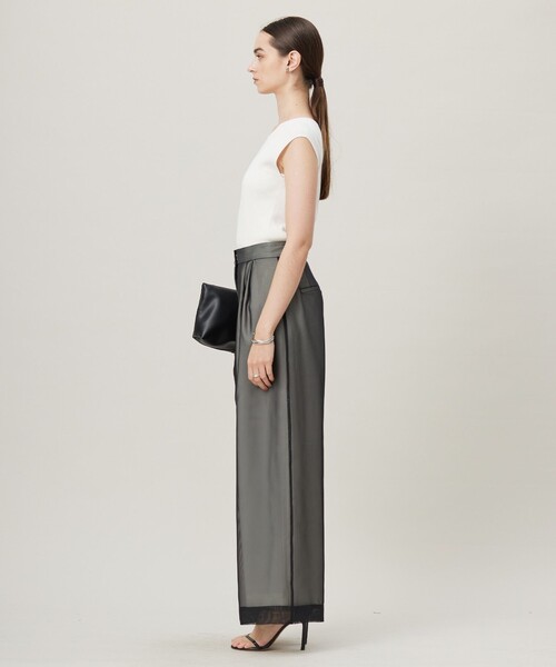 ICB（アイシービー） パンツ シアーレイヤードパンツ レディース