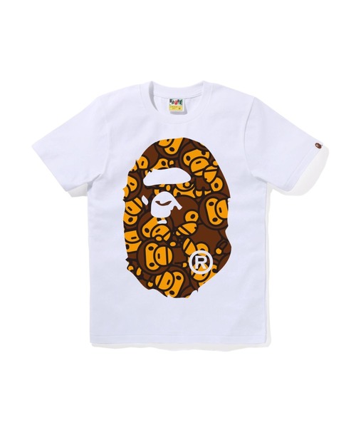A BATHING APE（アベイシングエイプ） tシャツ ALL BABY MILO BIG APE
