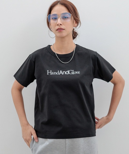HEREIAM tシャツ 「HEREIAM」HandAndGlove TEE レディース
