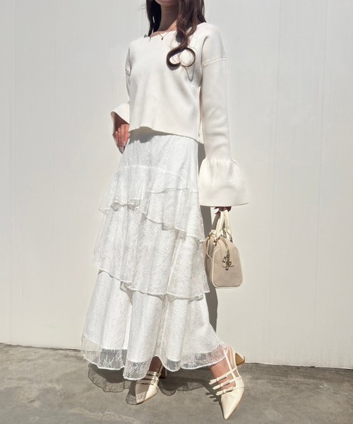 one after another NICE CLAUP ロング スカート 「サイズ展開あり