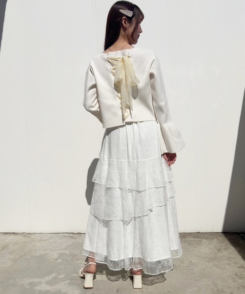 one after another NICE CLAUP スカート 「サイズ展開あり」ティアード