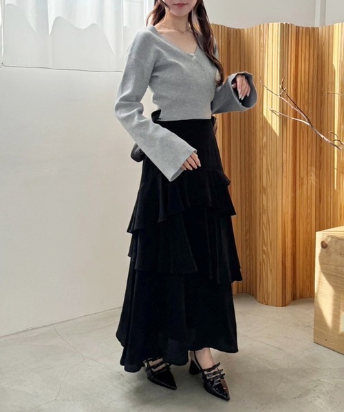 one after another NICE CLAUP ロング スカート 「サイズ展開あり