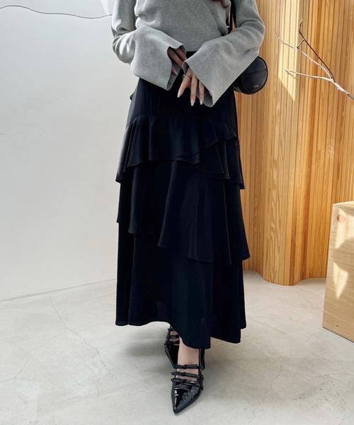 one after another NICE CLAUP ロング スカート 「サイズ展開あり