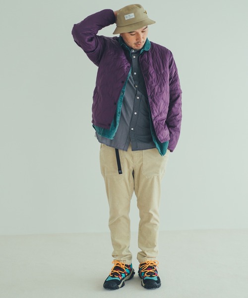 「gym master」 コーデュロイパンツ MEDIUM グレー メンズ_画像8