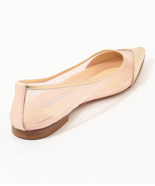 NEBULONI E（ネブローニ） パンプス NEBULONI E. MESH TULLE フラット