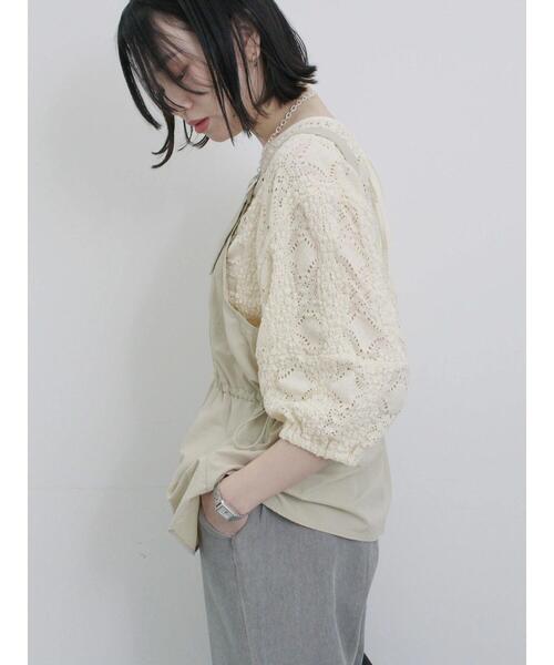 (コスモス様) Samansa Mos2 パンツ 「Sサイズ / WEB限定」ツイルほつほつ